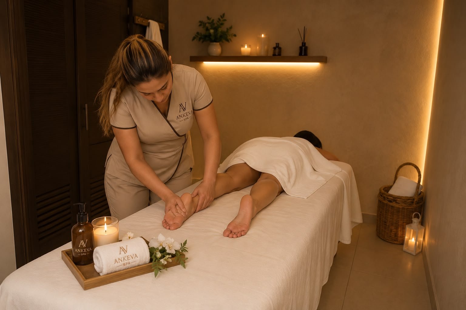 Masaje relajante en ANKEVA spa