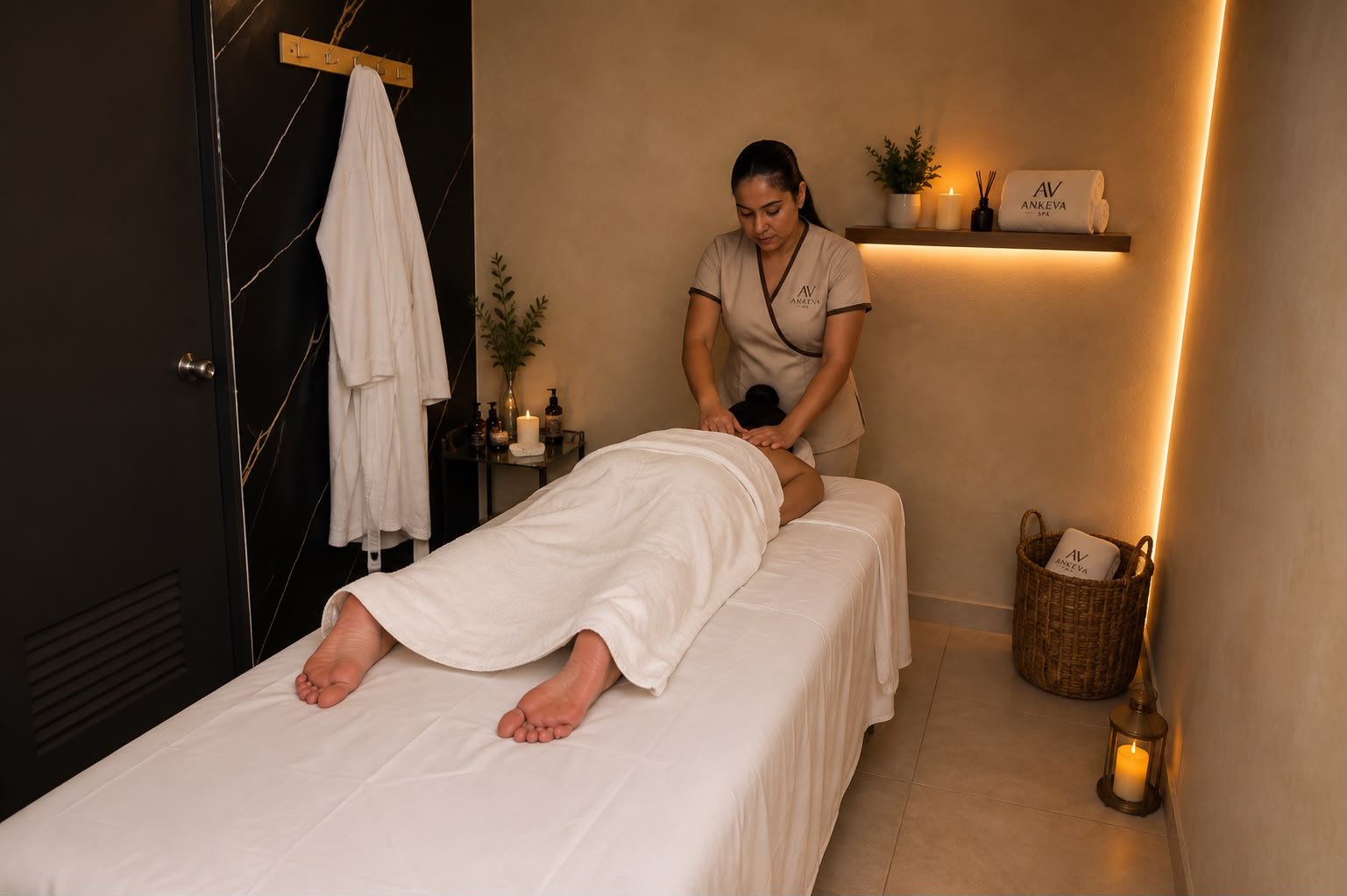 Masaje sensitivo en ANKEVA spa